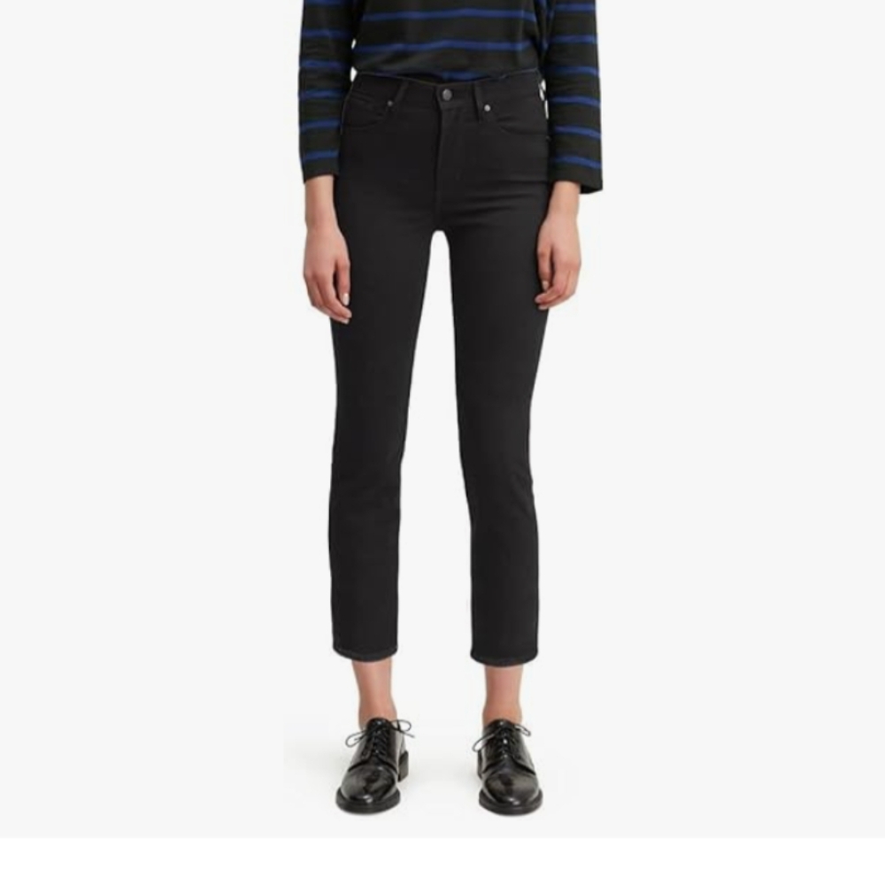Levi's Women's 724 High Rise Straight Crop Jeans